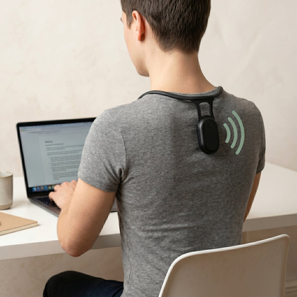 Une vibration vous aide à vous redresser
