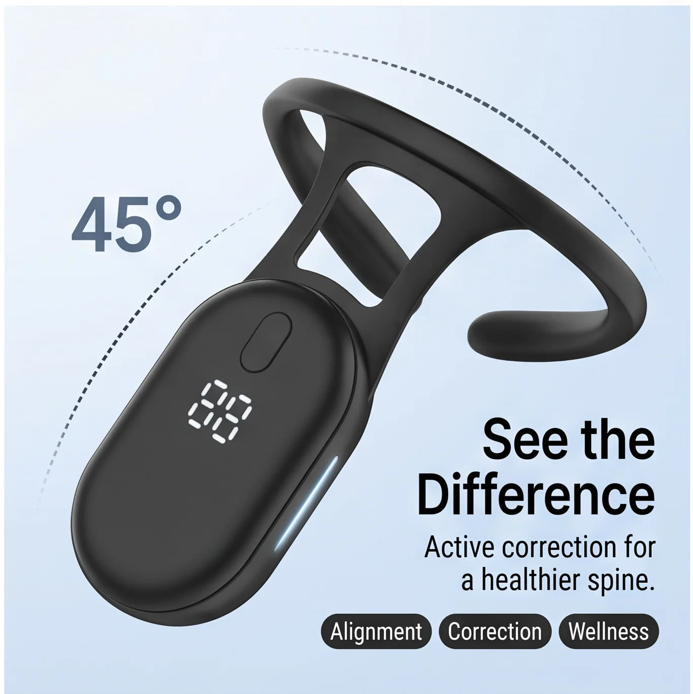 SpineUp – Correcteur de posture intelligent à micro-vibrations